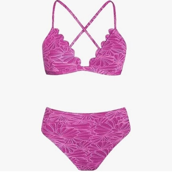 **CUPSHE Women's Bikini Swimsuit Size Small - Picture 3 of 7